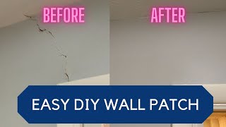 Easy DIY Wall PATCH!!