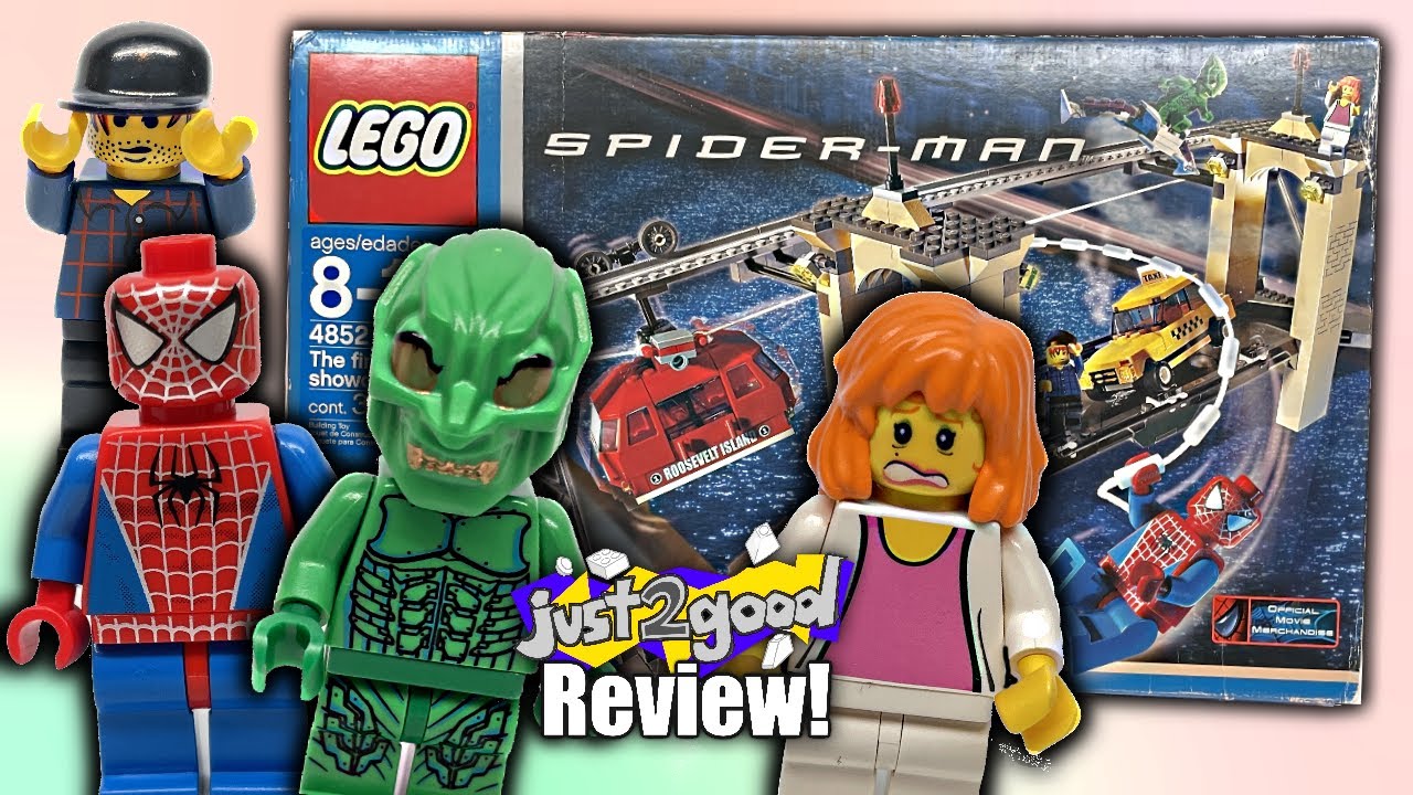 LEGO Spider-Man vs. Green Goblin Final Showdown REVIEW! 2003 set 4852!