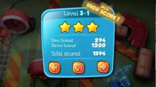 Wake the Cat Playroom Level 3-1 3 stars Walkthrough screenshot 5