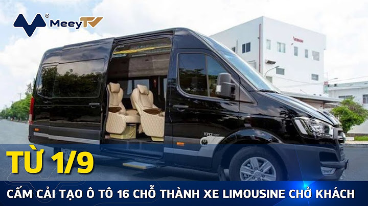 Chuyển đổi công năng xe ô tô 16 chỗ