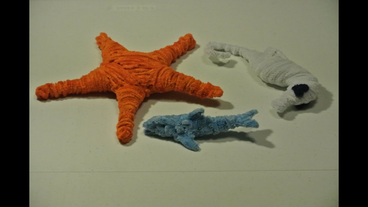 Super Easy To Make Pipe Cleaner Starfish