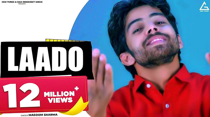 Laado (लाडो) : Masoom Sharma | Anshu Rana | Surender Dhaka | Haryanvi Song