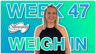 PreHoliday Weigh In! | Slimming World Weigh In Week 47