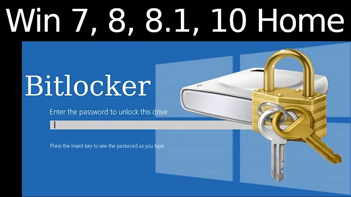 Bitlocker for Windows 10 HOME | Turn on BitLocker on Windows 10 Home | Enable Bitlocker in windows