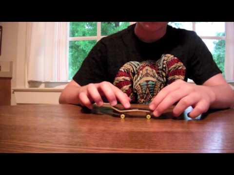COMO FRONTSIDE Shuvit EM UMA FINGERBOARD