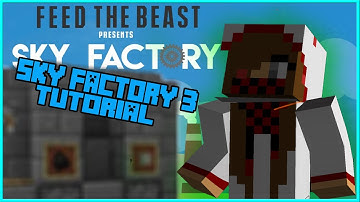 SKY FACTORY 3 TUTORIAL ∣ MINEWOLF SERVER ∣ EP. 2. #minecraft #minewolfserver