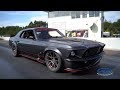 1969 Custom Ford Mustang Edelbrock Supercharged Coyote Track Day