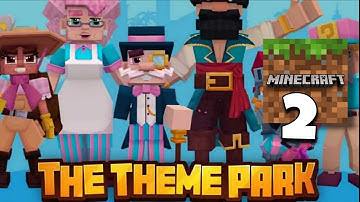 Minecraft Pocket Edition Gameplay Walkthrough Part #2 The Theme Park iOS and Android