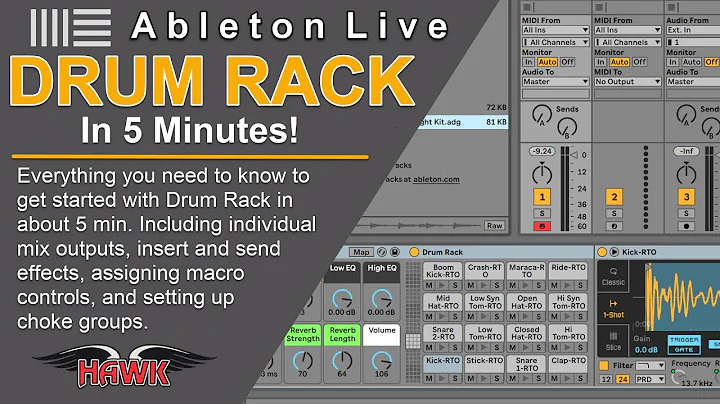 Ableton Live Drum Rack in 5 Minutes