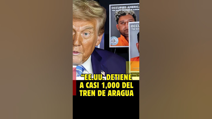 The U.S. detains nearly 1,000 Aragua train passengers