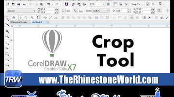 CorelDRAW Crop Tool Basics The Rhinestone World TRWCD20