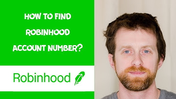 how to find robinhood account number