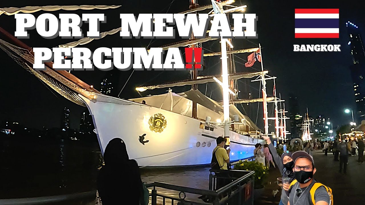 ASIATIQUE, BANGKOK | ADA GEDUNG MAKANAN HALAL KHAS ! 100% PUAS !!!