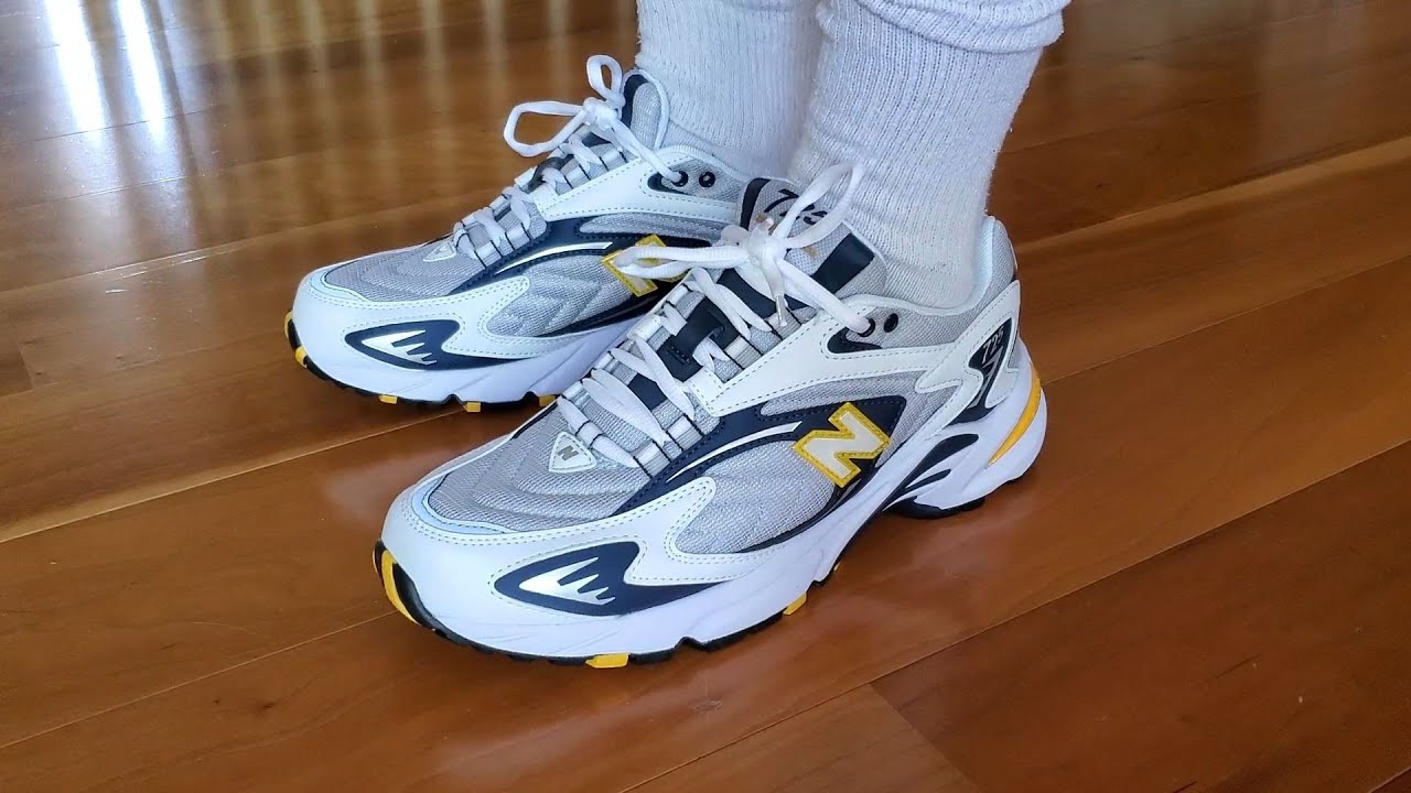 New 725 'White/Navy/Yellow' (ML725A) Review On-Feet! YouTube