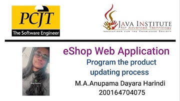 Programme the Product updating process