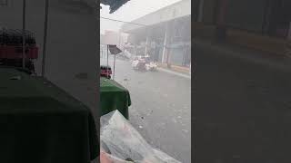 พายุฝนถล่มกาดอินทร ลำพูน 7/5/66