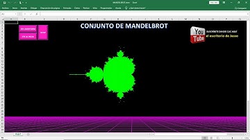 CONJUNTO DE MANDELBROT EN USERFORM DE MS EXCEL DOWNLOAD