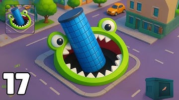 Hole.io - Gameplay Walkthrough Part 17 - Swallow Everything 