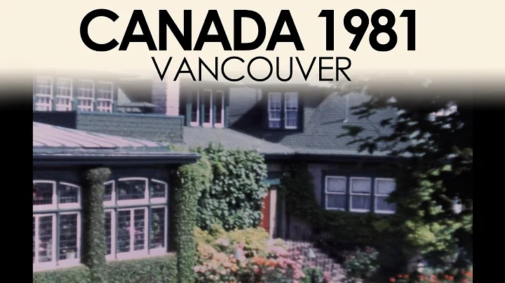 Canada 1981, archival footage of Vancouver. Home movie 1980s