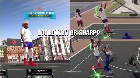 My LOCKDOWN can SHOOT better than your SHARP! | Lockdown Defender NBA 2K19 | SAUCE WRLD