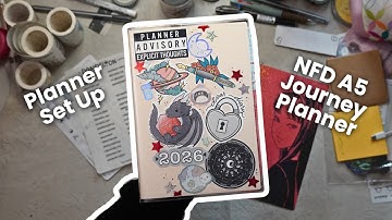 My NFD Journey Planner Set Up for 2026!!