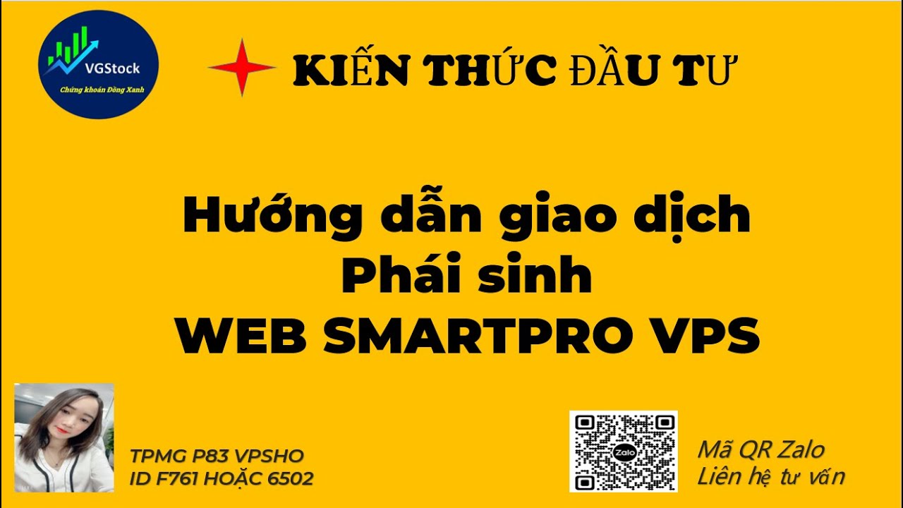 Phái sinh - Hướng dẫn giao dịch tại SmartPro VPS - youtube