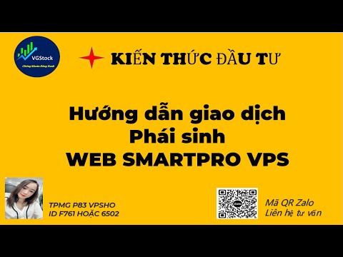 Video Phái sinh - Hướng dẫn giao dịch tại SmartPro VPS - youtube