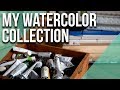ALL OF THE WATERCOLORS I OWN // Watercolor Palette Tour // 2018