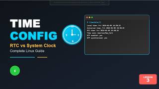 Linux Administrator Complete Course - Lesson 3: Linux Time Configuration - RTC vs System Clock