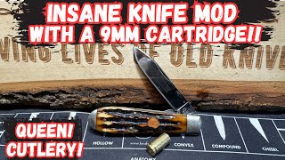 Insane Knife Mod With A 9MM Cartridge!