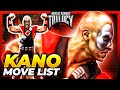KANO MOVE LIST Mortal Kombat Trilogy MKT