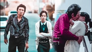 Gangster fell in love with a poor girl | Ho-Jung and Tae-Il their story | Man in Love - Korea