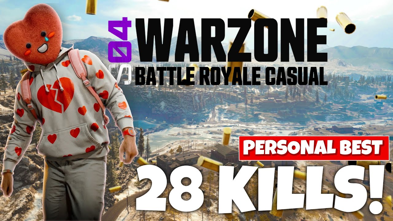 I Dropped 28 Kills in Warzone Casual Quads! (New Personal Best) - YouTube