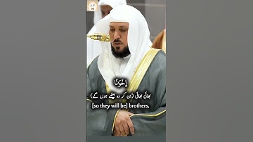 Surah Al Hijr (15) 45-50 Mahir AlMoaqaly تِلاوة مُؤثِّرة من سورة الحجر #ماهر_المعيقلي عشاء الإثنين