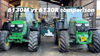 John Deere 6130M vs John Deere 6130R comparison