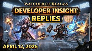 Developer Insight Replies April, 12. 2026