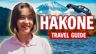 HAKONE Day Trip 🇯🇵 - Exploring Traditional Japan: Shrines, Volcanic Valleys & Mount Fuji Views