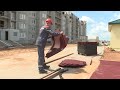 Активисты БРСМ продолжают активно участвовать в строительстве нового дома