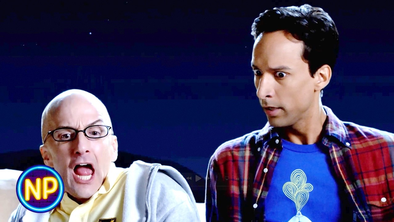 The Dean and Abed Hang Out on the Roof of the RV | Community Season 6 Episode 10