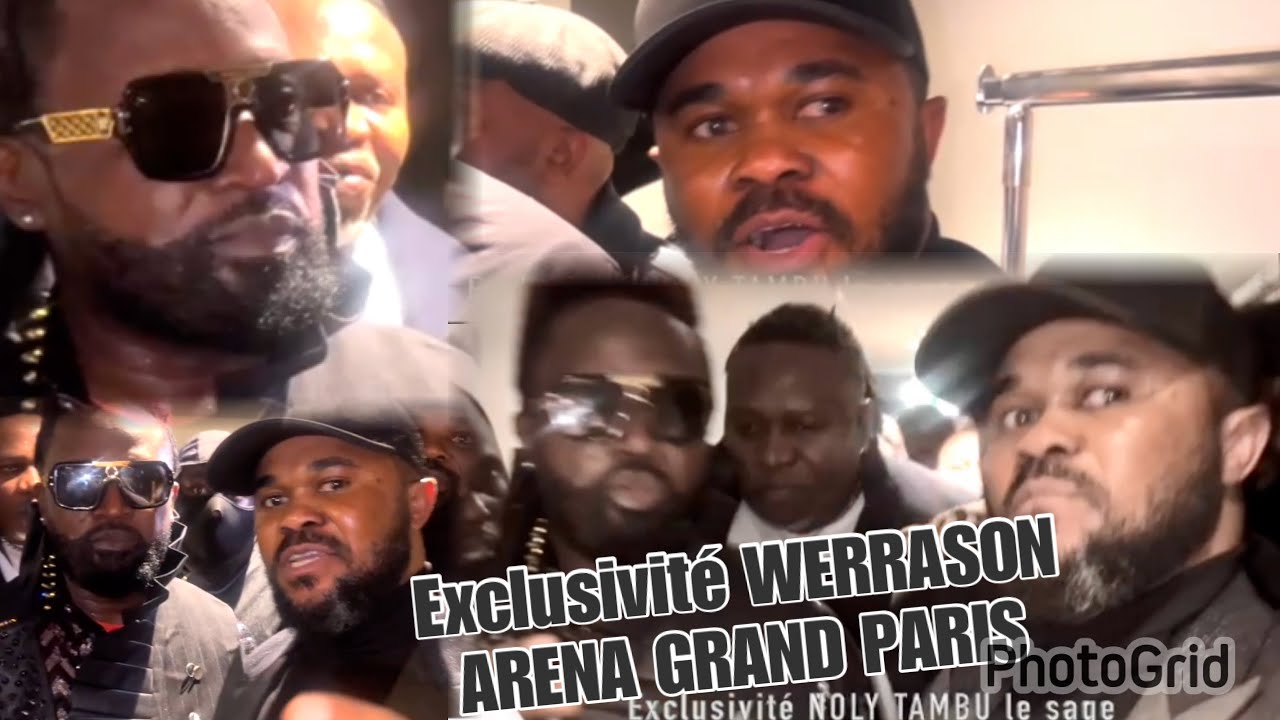 WERRASON face à NOLY TAMBU «interview» annonce une date après Concert ARENA GRAN PARIS,merci Paris🙏🏻