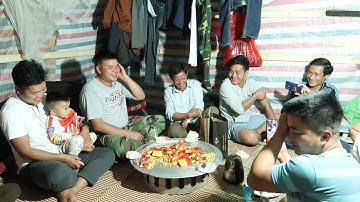 Team Nhịp Sống Tây Bắc Cắt Cơn Lẩu Chúc Mừng Sinh Nhật Ông Ngoại Tube