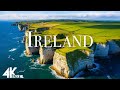 FLYING OVER IRELAND (4K UHD) - The Land of Enigmatic Beauty - Cliffs of Moher, Giant&#39;s Causeway