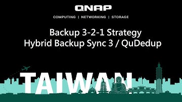Backup 3-2-1 Strategy Hybrid Backup Sync 3 / QuDedup｜2019 QNAP x IEI Partners