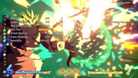 Dbfz Midscreen eraser Blow Combo