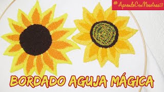 Bordado Con Aguja Mágica | Girasol | Actividad Fácil |