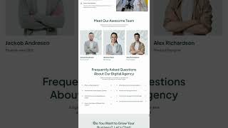 Vibebes - Portfolio &amp; Agency Website Template #design #webflow #webflowtutorial