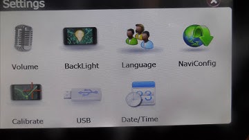 How to set the Nav Path on a Xgody Sat Nav