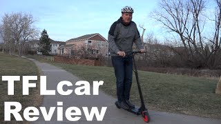 EcoReco M3 0-15 MPH Electric Scooter First Ride Review in TFL4K screenshot 3