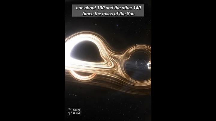 The biggest black hole merger ever detected. #space #astronomy #universe #science