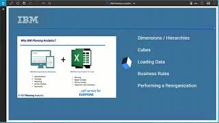 Demo Build IBM Planning Analytics Applications